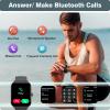 imageSmart Watches for Men Women iPhone ampamp Android Alexa Bulitin 18quot Touch Screen Smart Watch with AnswerMake Calls Fitness Tracker with Heart RateSleepSpO2 Monitor IP68 Waterproof120 Sport ModesBlack