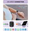 imageaeac Smart Watch Alexa Builtin Stable Bluetooth Call Fitness Tracker with Heart RateSpO2StressSleep Monitor Smartwatches for Women 110 Sports IP68 Waterproof Smartwatches for iOS AndroidLight Purple