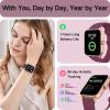 imageaeac Smart Watch Alexa Builtin Stable Bluetooth Call Fitness Tracker with Heart RateSpO2StressSleep Monitor Smartwatches for Women 110 Sports IP68 Waterproof Smartwatches for iOS AndroidDeep Purple