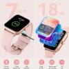 imageaeac Smart Watch Alexa Builtin Stable Bluetooth Call Fitness Tracker with Heart RateSpO2StressSleep Monitor Smartwatches for Women 110 Sports IP68 Waterproof Smartwatches for iOS AndroidPink